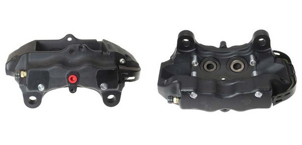 Bromsok, Framför axeln, Bakaxel vänster Budweg caliper 343334 BUDWEG CALIPER