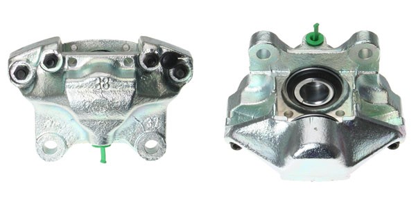 Bromsok, Bakaxel, Vänster, Bakom axeln Budweg caliper 34336 BUDWEG CALIPER