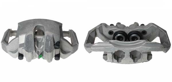 Bromsok, Fram, Framaxel, Vänster, Bakom axeln Budweg caliper 3434 BUDWEG CALIPER