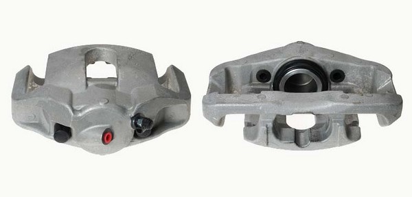 Bromsok, Framaxel, Vänster, Bakom axeln Budweg caliper 343404 BUDWEG CALIPER