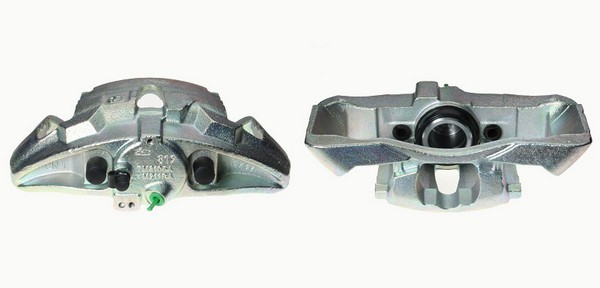 Bromsok, Framför axeln, framaxel vänster Budweg caliper 343420 BUDWEG CALIPER