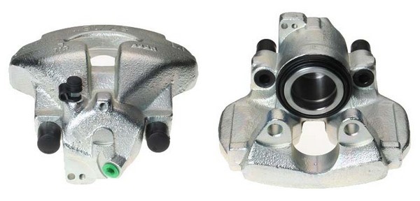 Bromsok, Framför axeln, framaxel vänster Budweg caliper 343422 BUDWEG CALIPER