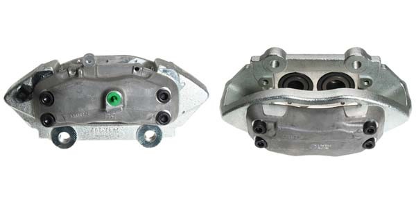 Bromsok, Framaxel, Framför axeln, Vänster Budweg caliper 343440 BUDWEG CALIPER