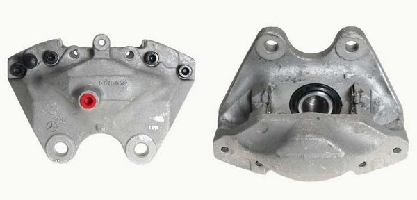 Bromsok, Bakaxel, Framför axeln, Vänster Budweg caliper 343444 BUDWEG CALIPER