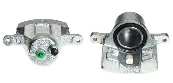 Bromsok, Framaxel, Vänster, Bakom axeln Budweg caliper 343462 BUDWEG CALIPER