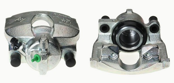Bromsok, Framaxel, Framför axeln, Vänster Budweg caliper 343500 BUDWEG CALIPER