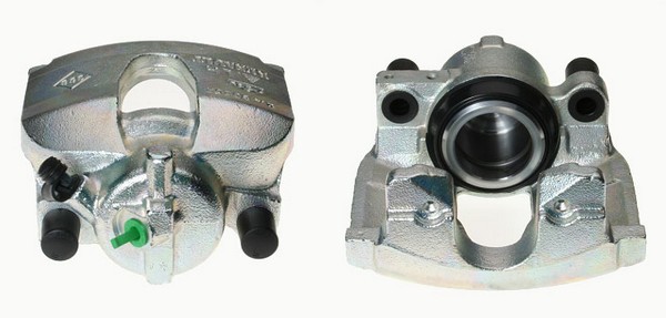 Bromsok, Framaxel, Framför axeln, Vänster Budweg caliper 343502 BUDWEG CALIPER