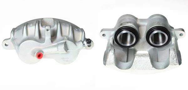 Bromsok, Bakaxel vänster, Bakom axeln Budweg caliper 343504 BUDWEG CALIPER