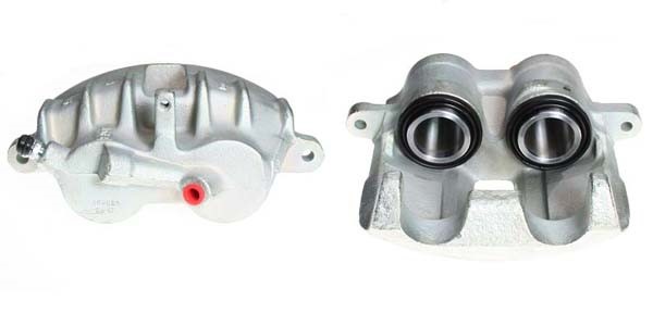 Bromsok, Bakaxel höger, Bakom axeln Budweg caliper 343505 BUDWEG CALIPER