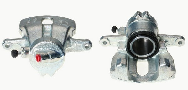 Bromsok, Framaxel, Framför axeln, Vänster Budweg caliper 343510 BUDWEG CALIPER