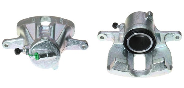 Bromsok, Framaxel, Framför axeln, Vänster Budweg caliper 343512 BUDWEG CALIPER