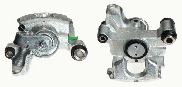 Bromsok, Bakaxel, Höger, Bakom axeln Budweg caliper 343521 BUDWEG CALIPER