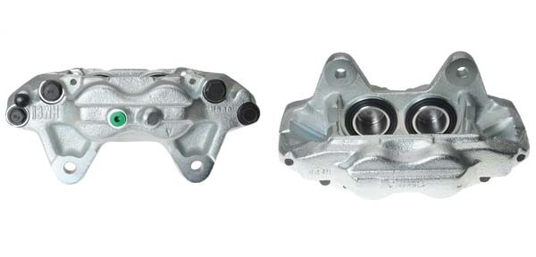 Bromsok, framaxel höger, Bakom axeln Budweg caliper 343539 BUDWEG CALIPER