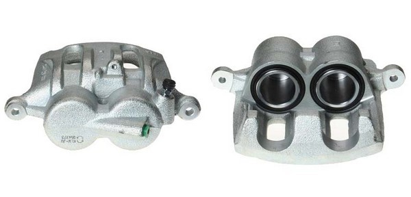 Bromsok, Framaxel, Vänster, Bakom axeln Budweg caliper 343556 BUDWEG CALIPER