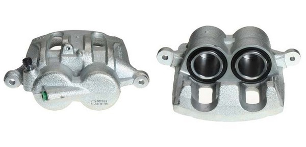 Bromsok, Framaxel, Höger, Bakom axeln Budweg caliper 343557 BUDWEG CALIPER