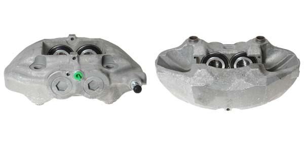 Bromsok, Framaxel, Vänster, Bakom axeln Budweg caliper 343612 BUDWEG CALIPER