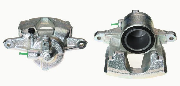 Bromsok, Framaxel, Framför axeln, Vänster Budweg caliper 343638 BUDWEG CALIPER