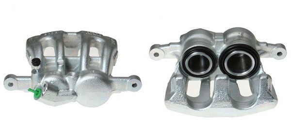 Bromsok, Framaxel, Framför axeln, Vänster Budweg caliper 343652 BUDWEG CALIPER