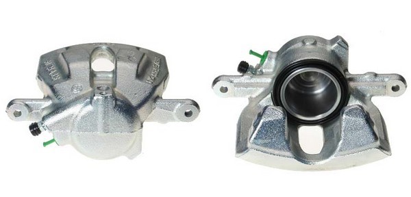 Bromsok, Framaxel, Framför axeln, Vänster Budweg caliper 343660 BUDWEG CALIPER