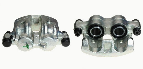 Bromsok, framaxel höger, Bakom axeln Budweg caliper 343667 BUDWEG CALIPER