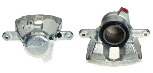 Bromsok, Framaxel, Vänster, Bakom axeln Budweg caliper 343684 BUDWEG CALIPER