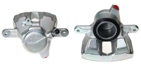 Bromsok, Framaxel, Vänster, Bakom axeln Budweg caliper 343690 BUDWEG CALIPER