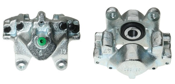 Bromsok, Bakaxel, Vänster, Bakom axeln Budweg caliper 343692 BUDWEG CALIPER