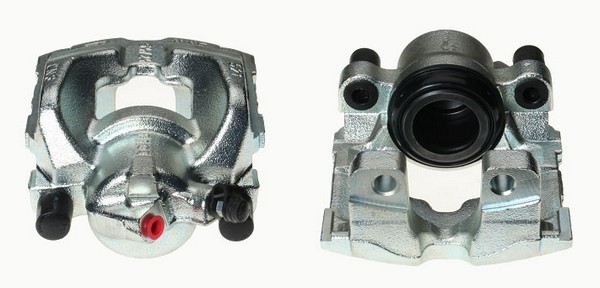Bromsok, Fram, Vänster, Bakom axeln Budweg caliper 343732 BUDWEG CALIPER