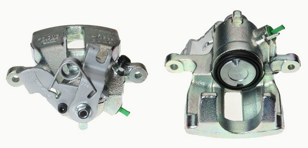 Bromsok, Bakaxel vänster, Bakom axeln Budweg caliper 343744 BUDWEG CALIPER