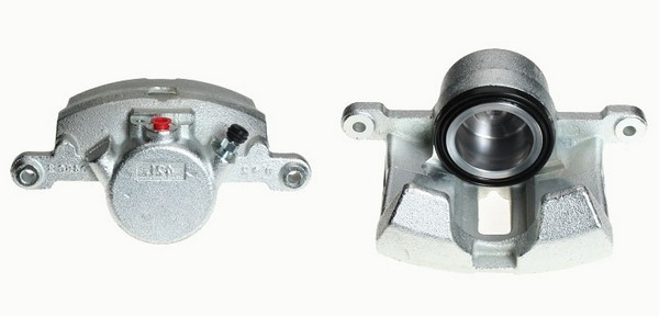 Bromsok, Framaxel, Vänster, Bakom axeln Budweg caliper 343760 BUDWEG CALIPER