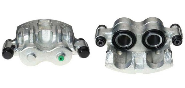 Bromsok, Framför axeln, Bakaxel vänster Budweg caliper 343778 BUDWEG CALIPER