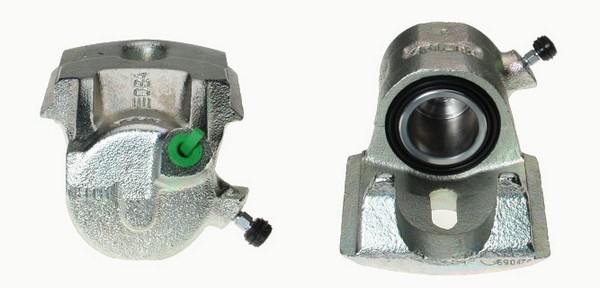 Bromsok, Framaxel, Vänster, Bakom axeln Budweg caliper 34380 BUDWEG CALIPER