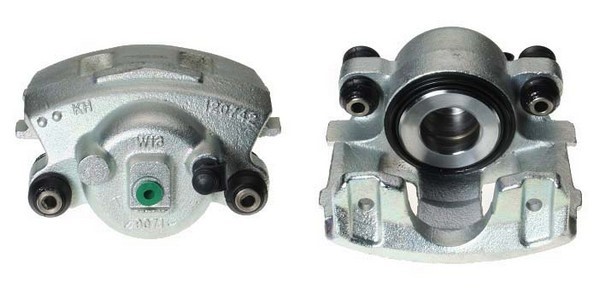 Bromsok, Fram, Vänster, Bakom axeln Budweg caliper 343858 BUDWEG CALIPER