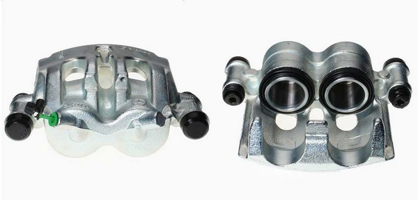 Bromsok, framaxel höger, Bakom axeln Budweg caliper 343881 BUDWEG CALIPER