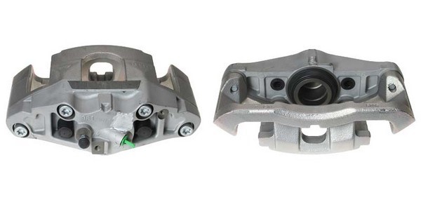Bromsok, Framaxel, Framför axeln, Vänster Budweg caliper 343886 BUDWEG CALIPER