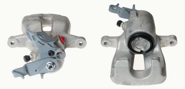 Bromsok, Framför axeln, Bakaxel vänster Budweg caliper 343894 BUDWEG CALIPER