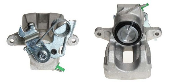 Bromsok, Bakaxel, Höger, Bakom axeln Budweg caliper 343901 BUDWEG CALIPER