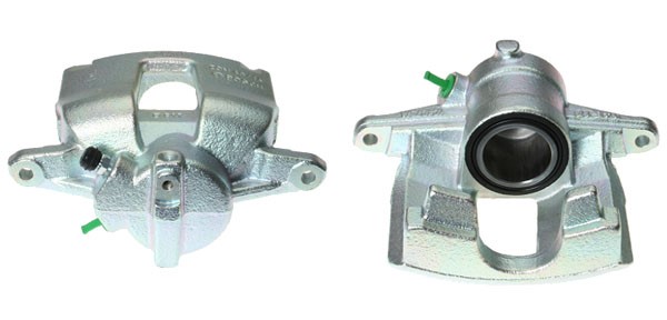 Bromsok, Framför axeln, Bakaxel vänster Budweg caliper 343918 BUDWEG CALIPER