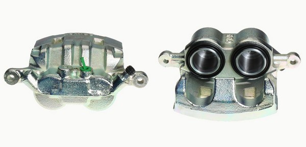 Bromsok, Framaxel, Vänster, Bakom axeln Budweg caliper 343936 BUDWEG CALIPER