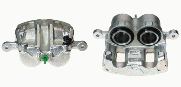 Bromsok, framaxel vänster, Bakom axeln Budweg caliper 343944 BUDWEG CALIPER