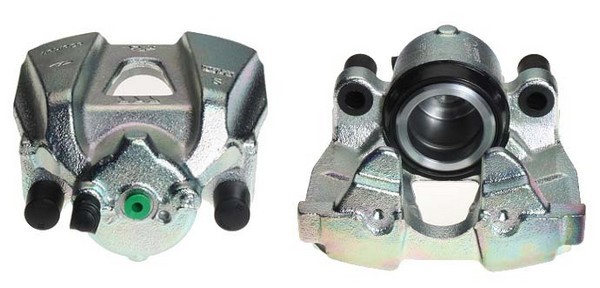 Bromsok, Framaxel, Framför axeln, Vänster Budweg caliper 343960 BUDWEG CALIPER