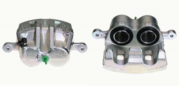 Bromsok, Framaxel, Framför axeln, Vänster Budweg caliper 343980 BUDWEG CALIPER