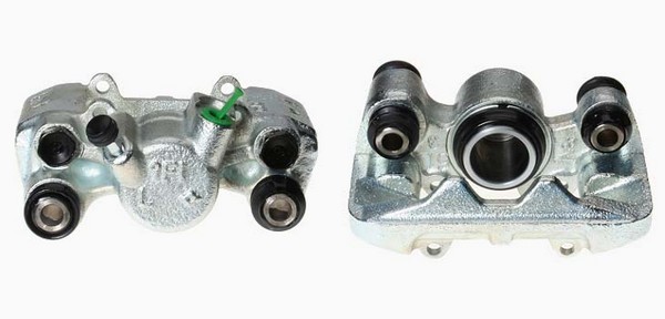 Bromsok, Bakaxel, Framför axeln, Vänster Budweg caliper 343992 BUDWEG CALIPER