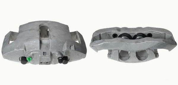 Bromsok, Framaxel, Vänster, Höger, Bakom axeln Budweg caliper 343 BUDWEG CALIPER