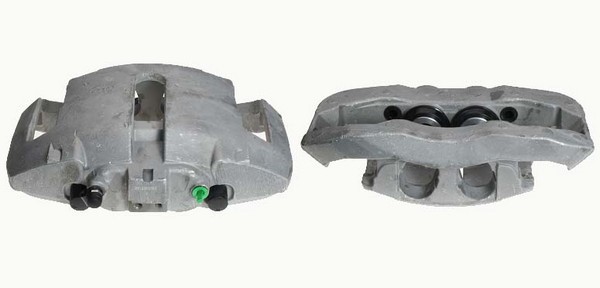 Bromsok, Framaxel, Höger, Vänster, Bakom axeln Budweg caliper 343 BUDWEG CALIPER