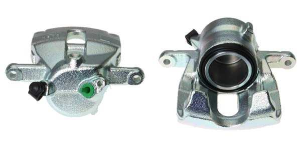 Bromsok, Framaxel, Framför axeln, Vänster Budweg caliper 344040 BUDWEG CALIPER