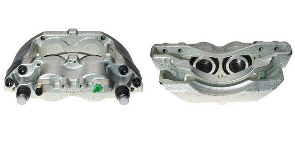 Bromsok, framaxel höger, Bakom axeln Budweg caliper 344053 BUDWEG CALIPER
