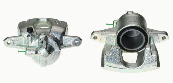 Bromsok, Framaxel, Framför axeln, Vänster Budweg caliper 344054 BUDWEG CALIPER