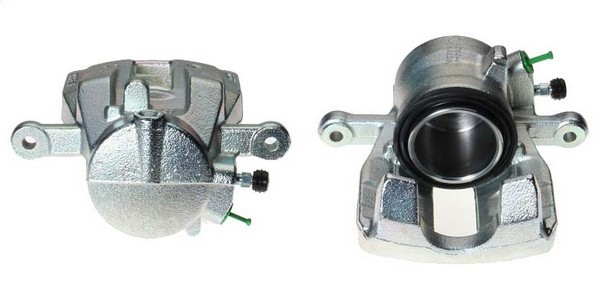 Bromsok, Framaxel, Vänster, Bakom axeln Budweg caliper 344058 BUDWEG CALIPER