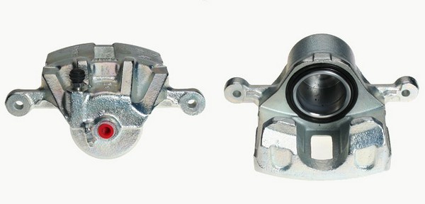 Bromsok, Framaxel, Framför axeln, Vänster Budweg caliper 344064 BUDWEG CALIPER